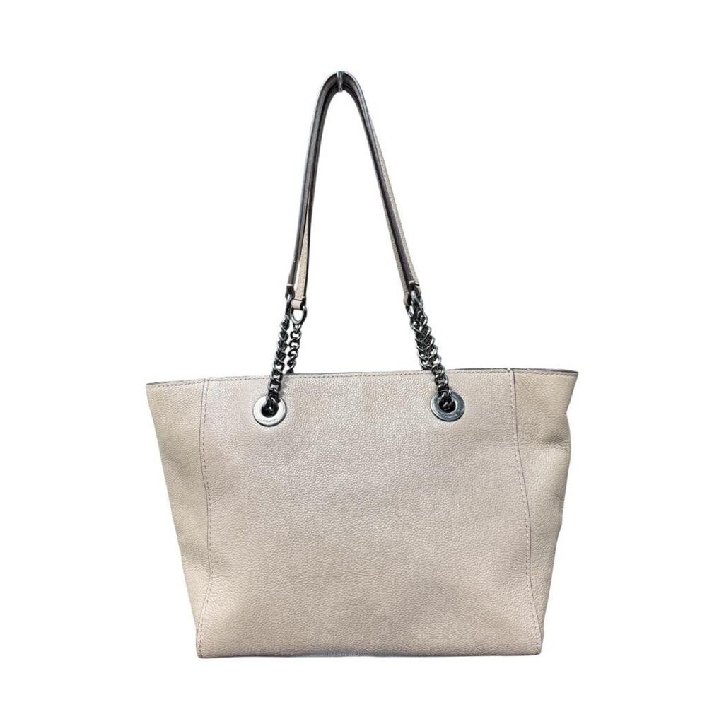 Coach Turnlock Chain Tote Pebbled Leather #57107 EUC - Picture 4 of 10